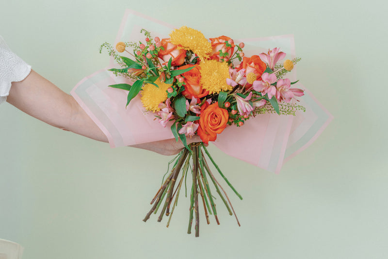 Mini monthly flower subscription from The Bloom Drop, Miami