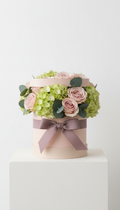 Modern sage luxe flower box
