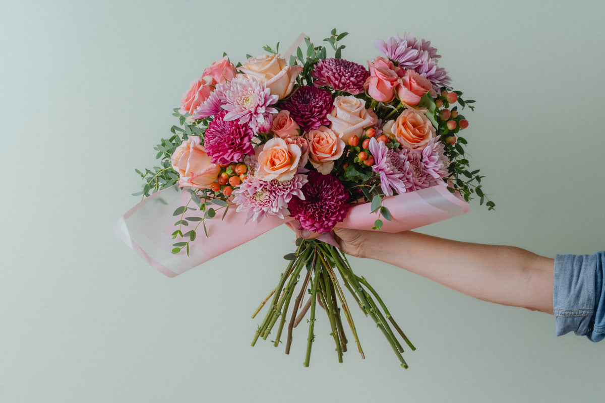 Premium monthly flower subscription from The Bloom Drop, Miami