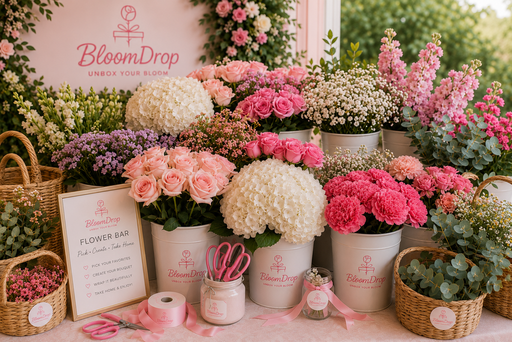 Flower Bar ready for delivery in Miami