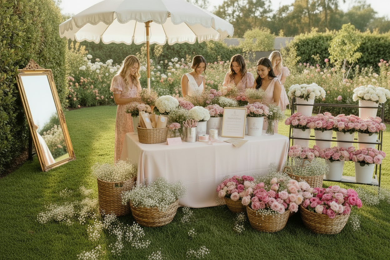 Flower bar events