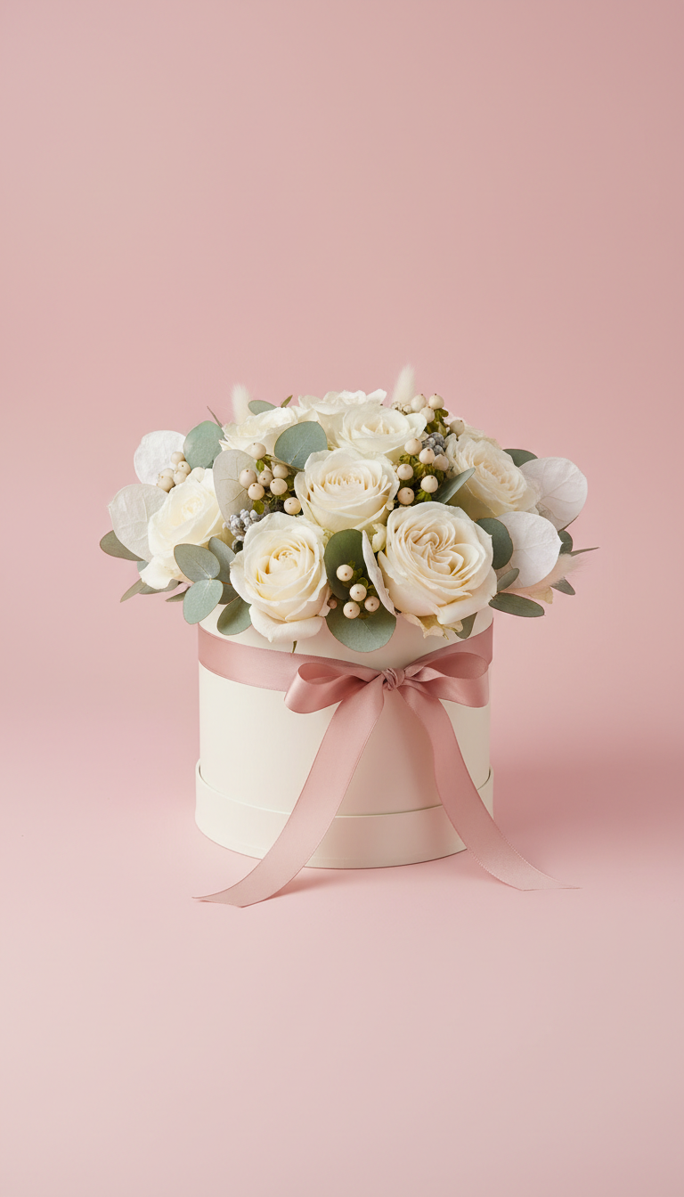 Ivory Garden Luxury Flower Box