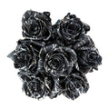 Black Widow Halloween tinted roses, 25 stems