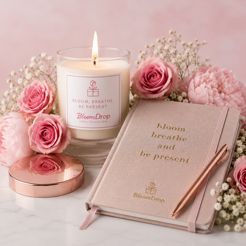 Bloom & Breathe Set by The Bloom Drop, hand-tied in Miami