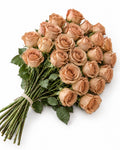 Coffee Latte fall tinted roses bouquet