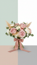 Hand-tied Bouquet With Garden Roses