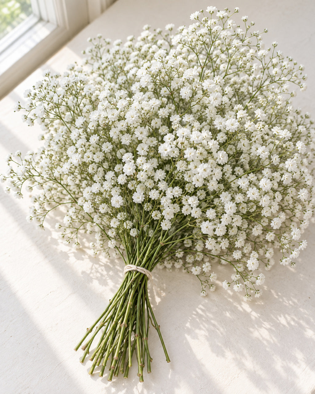 Gyp — Baby's Breath — hand-gathered bouquet, The Bloom Drop