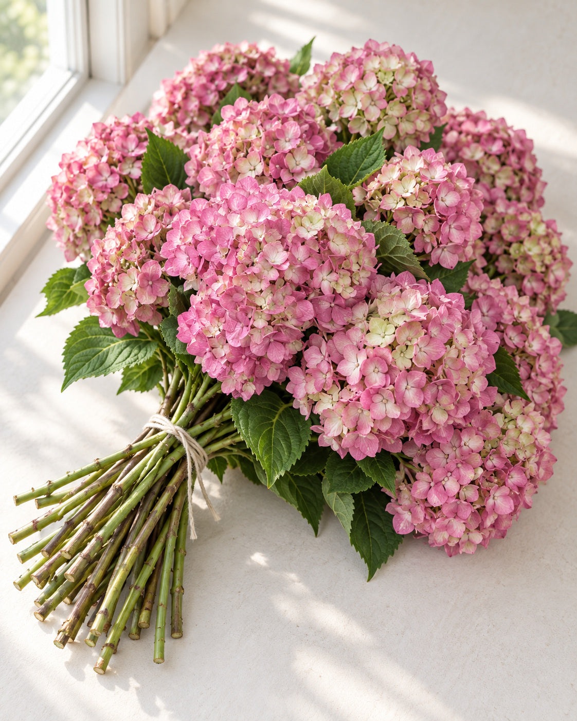 Pink Antique — Hydrangeas, The Bloom Drop