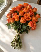 The Pure Orange — hand-gathered bouquet, The Bloom Drop