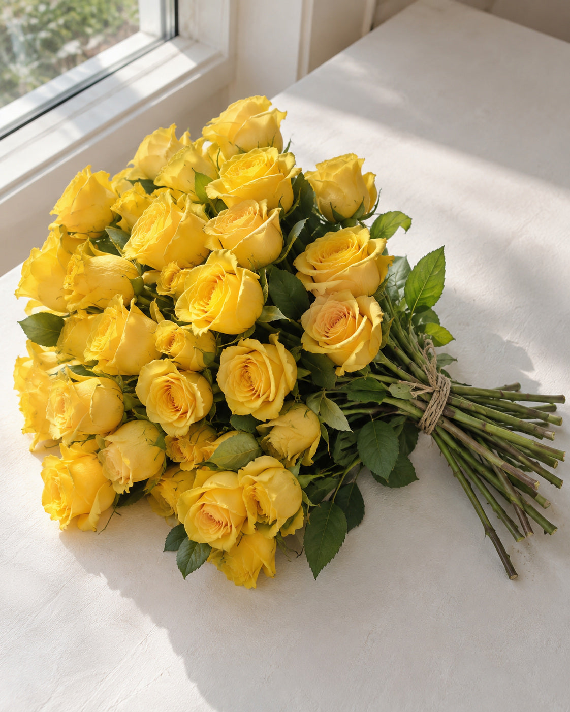 The Yellow Sunsets — hand-gathered bouquet, The Bloom Drop